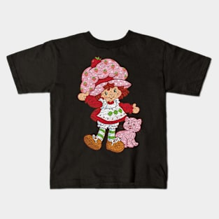 Vintage Strawberry Shortcake Kids T-Shirt